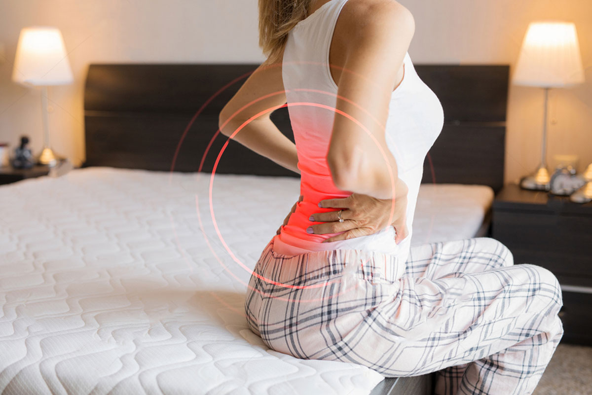 Kasur Orthopedic Mimpi bisa mengurangi sakit pada pinggang dan punggung Anda