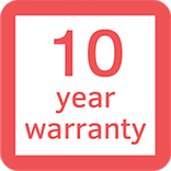 10 Year Warranty